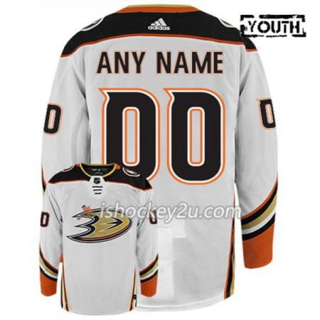 Børn NHL Anaheim Ducks Trøje Tilpasset Adidas Hvid Authentic